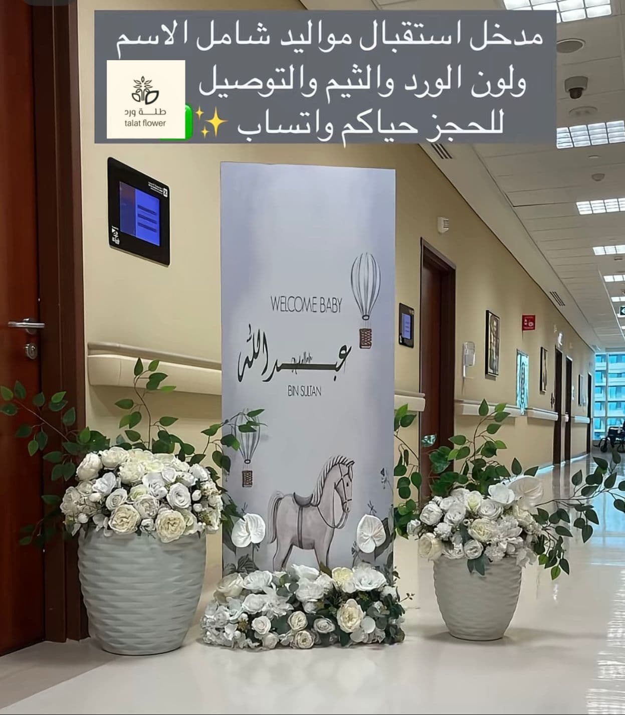 مداخل استقبال مواليد - نموذج 1