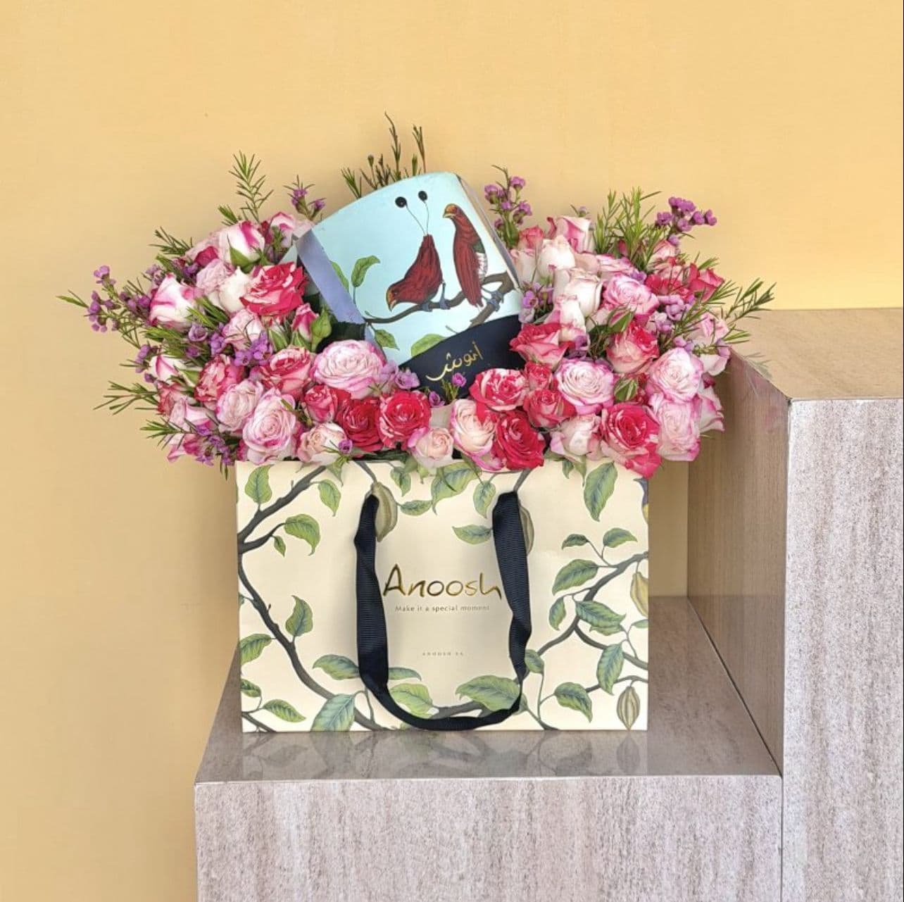 الشوكلاته مع الورد - نموذج 5